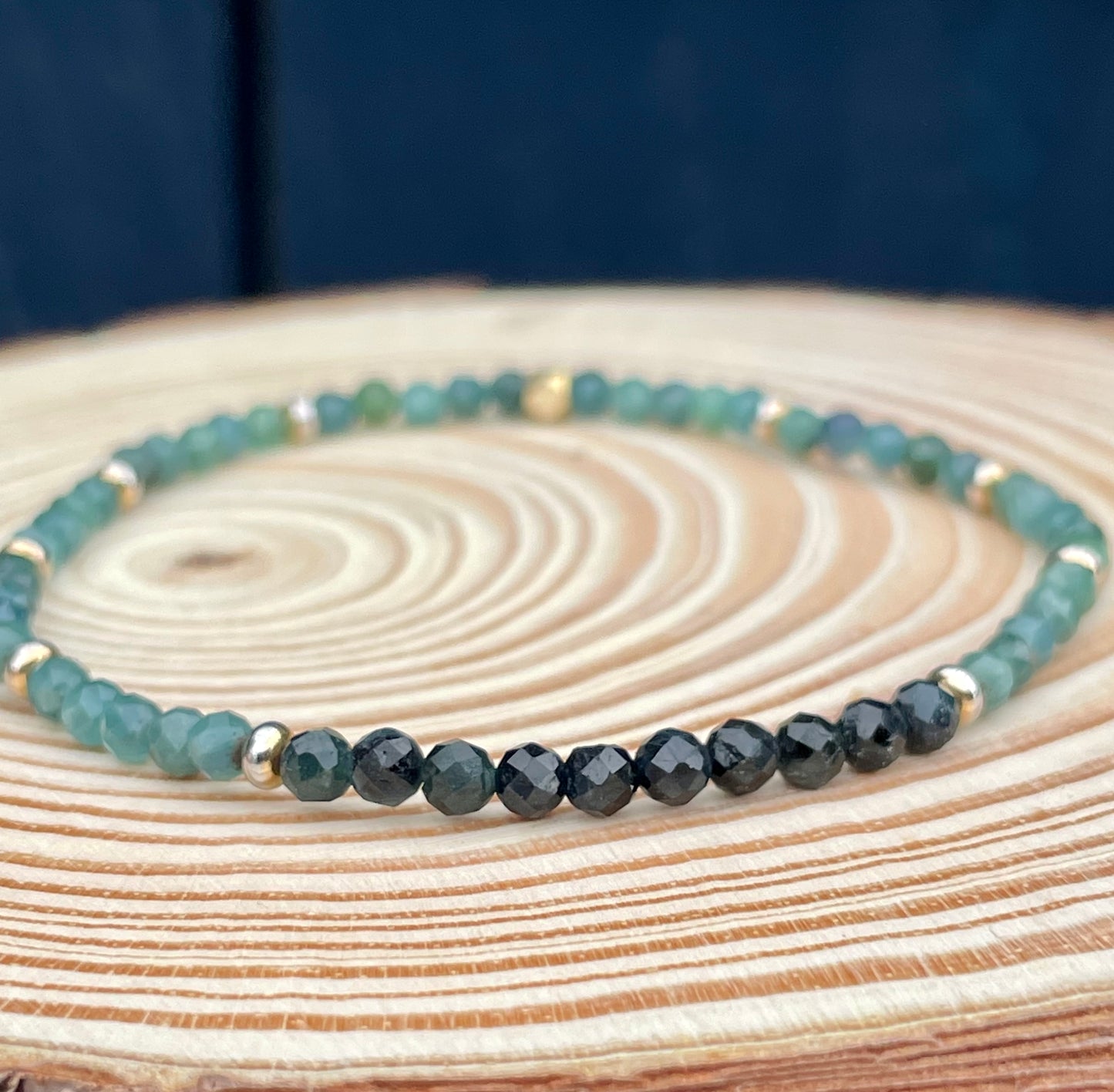 Blue Tourmaline bracelet