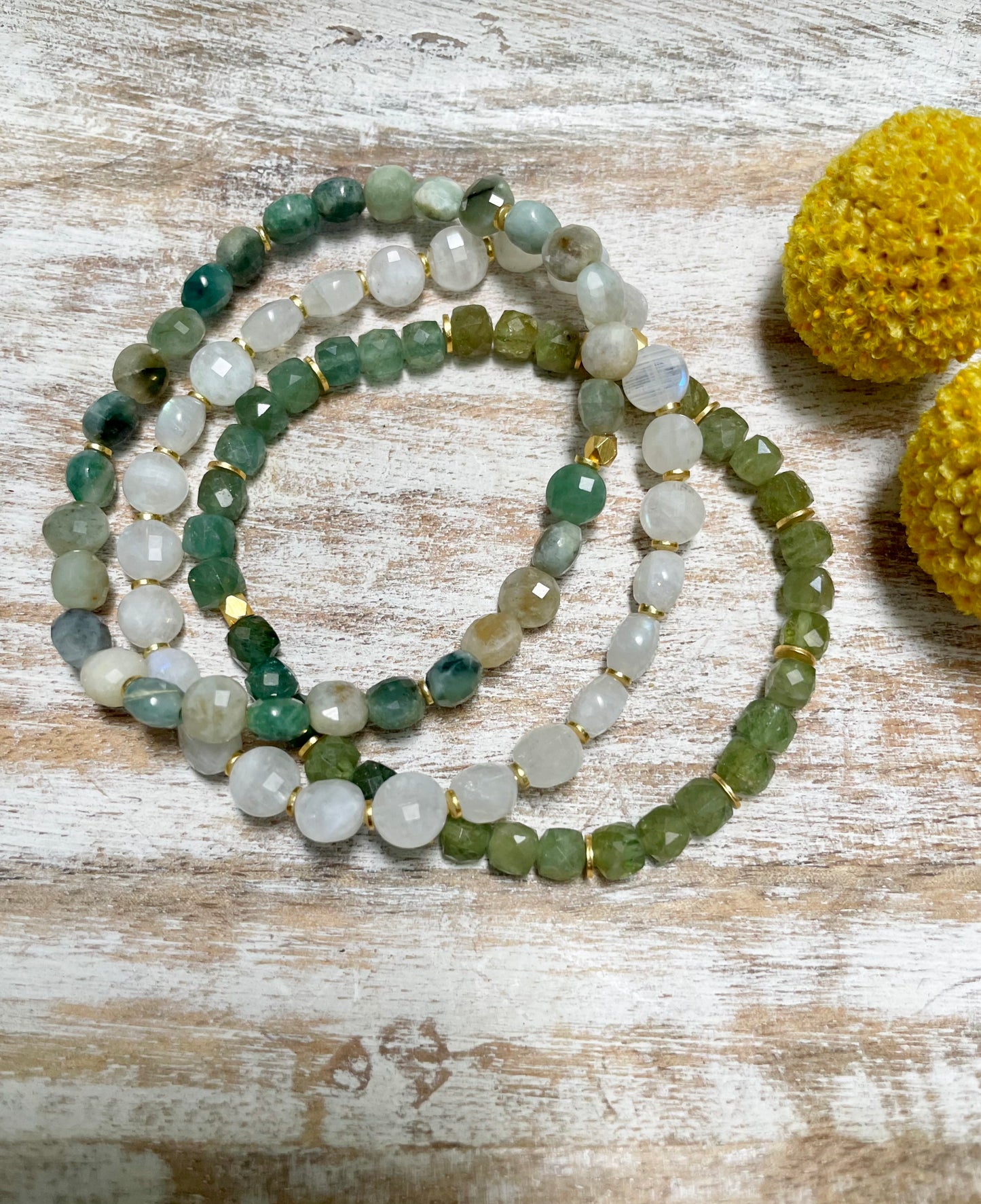 Green Apatite Bracelet