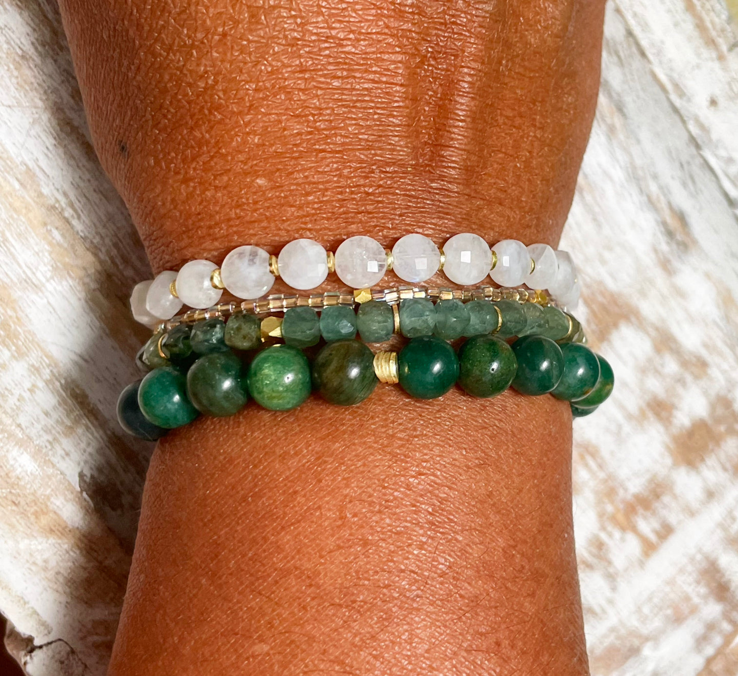 Green Apatite Bracelet